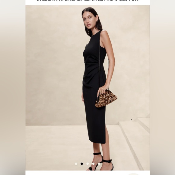 Banana Republic Hair Calf Leather Convertible Mini Bag - NWT - Picture 4 of 15